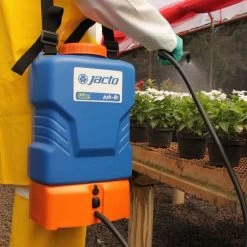 Jacto 2 Gallon Battery Powered Shoulder Carry Sprayer -Garden Home pjb 8c 2