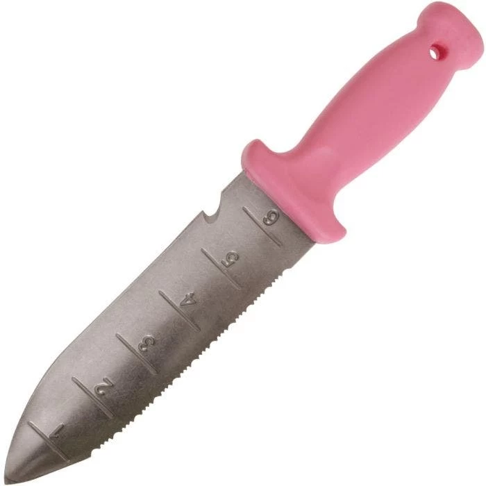 Pink Leonard Deluxe Soil Knife And Pink Traditional Bypass Pruner With Sheath 7 Pink Leonard Deluxe Soil Knife And Pink Traditional Bypass Pruner With Sheath - Image 5
