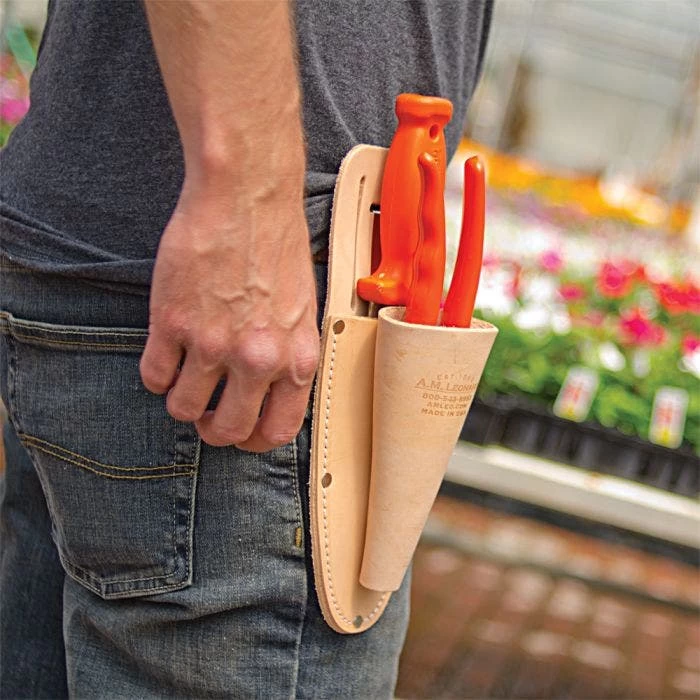 Deluxe Soil Knife, Pruner, Sheath Combo By A.M. Leonard, Lifetime Warranty 8 Deluxe Soil Knife, Pruner, Sheath Combo By A.M. Leonard, Lifetime Warranty - Image 6