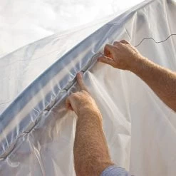 Poly Latch Base, Bundle Of 10, 8ft -Garden Home plw4 1 2