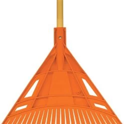 Leonard Poly Lawn Rake With American Ash Handle, 24-Inch Head -Garden Home pr24u 3 2