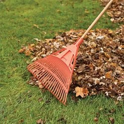 Leonard Poly Lawn Rake With American Ash Handle, 24-Inch Head -Garden Home pr24u 4 2