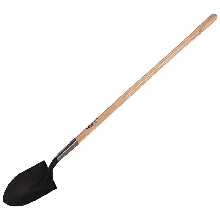 Leonard Round Point, Open Back Shovel W/ 48" Ash Handle 3 Leonard Round Point, Open Back Shovel W/ 48" Ash Handle