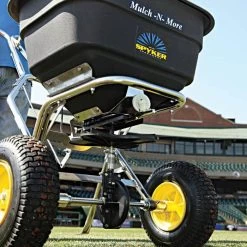 Spyker 120 Lb Poly Hopper Spreader -Garden Home s60120 2