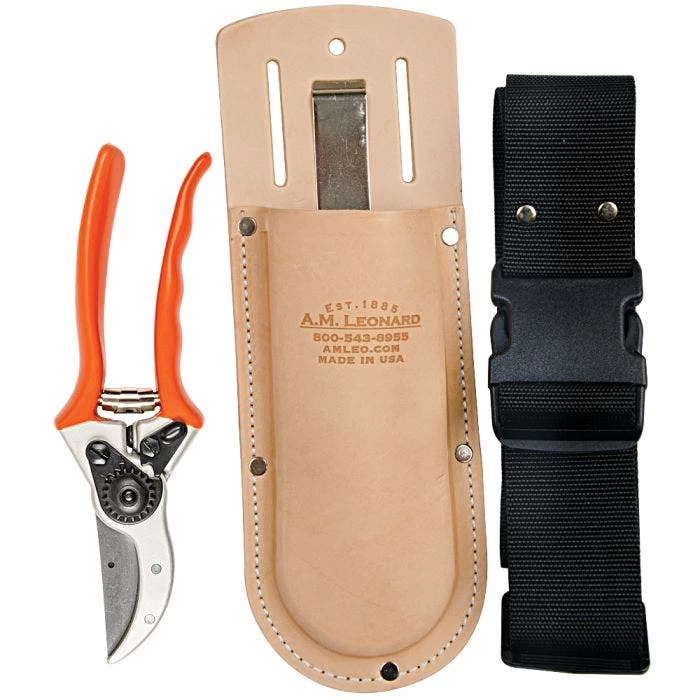 Leonard Pruner And 9in Pruner Case Combo Kit, With Belt 3 Leonard Pruner And 9in Pruner Case Combo Kit, With Belt