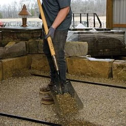 Leonard Square Point, Open-Back Shovel With Hardwood Handle -Garden Home sps live