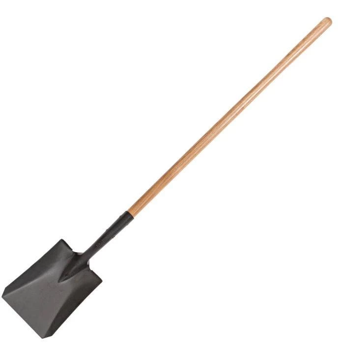 Leonard Contractor-Grade Shovel, Square Point With Ash Handle 4 Leonard Contractor-Grade Shovel, Square Point With Ash Handle - Image 2