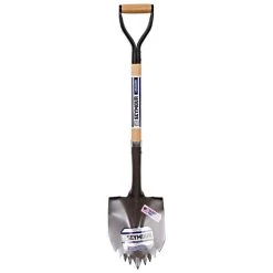 Seymour Sawtoothed Shovel With D Grip Handle