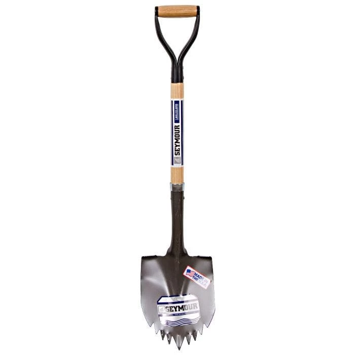 Seymour Sawtoothed Shovel With D Grip Handle 3 Seymour Sawtoothed Shovel With D Grip Handle