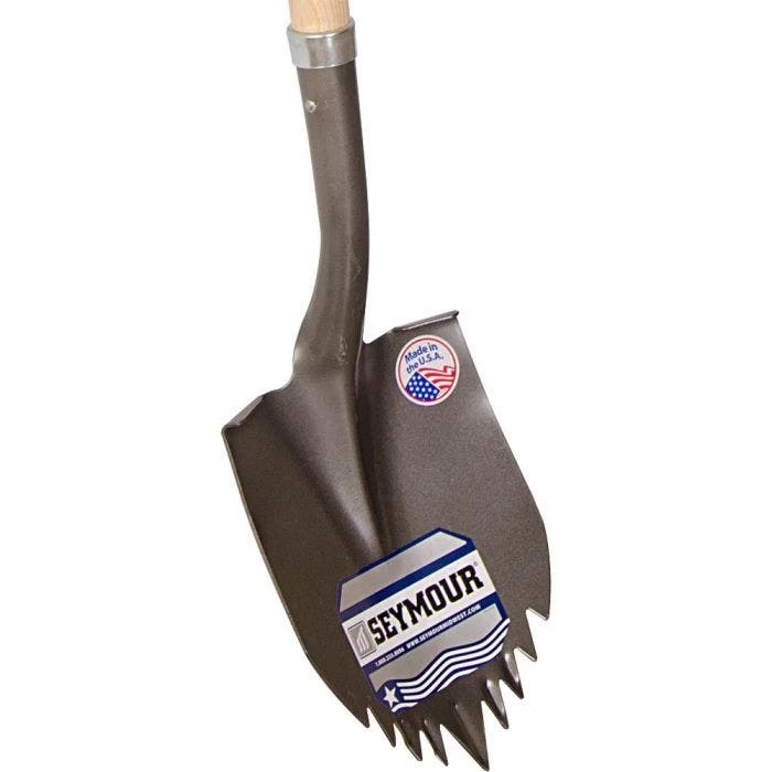 Seymour Sawtoothed Shovel With D Grip Handle 4 Seymour Sawtoothed Shovel With D Grip Handle - Image 2