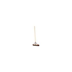 Harper Dual Bristle Broom With Plastic Fibers