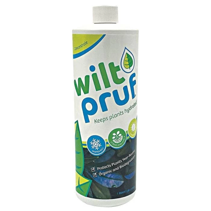 Wilt-Pruf Anti-Transpirant Plant Protection 1 Quart Concentrate 3 Wilt-Pruf Anti-Transpirant Plant Protection 1 Quart Concentrate