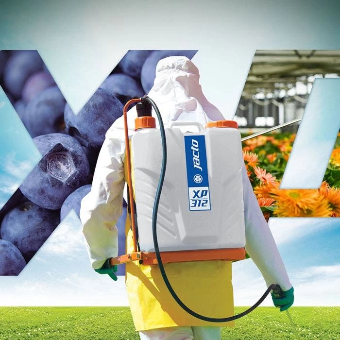 Jacto 3 Gallon Backpack Sprayer, White 4 Jacto 3 Gallon Backpack Sprayer, White - Image 2